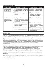 Предварительный просмотр 10 страницы weha LS-001 Operating Instructions And Parts Manual