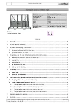 weha Transport rack for kitchen tops Quick Start Manual предпросмотр