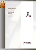 Preview for 5 page of Weibel Winetool Quick Manual