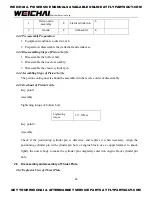 Preview for 17 page of WEICHAI WP10GTA Assembly/Disassembly Manual