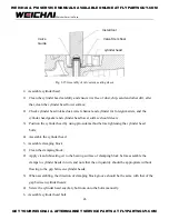 Preview for 26 page of WEICHAI WP10GTA Assembly/Disassembly Manual