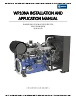 Предварительный просмотр 1 страницы WEICHAI WP10NA Installation And Application Manual