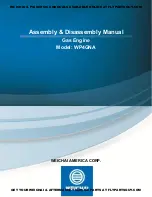 Предварительный просмотр 1 страницы WEICHAI WP4GNA Assembly/Disassembly Manual