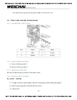 Предварительный просмотр 16 страницы WEICHAI WP4GNA Assembly/Disassembly Manual