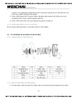 Предварительный просмотр 34 страницы WEICHAI WP4GNA Assembly/Disassembly Manual