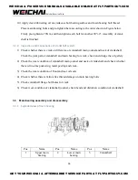 Предварительный просмотр 36 страницы WEICHAI WP4GNA Assembly/Disassembly Manual