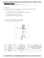 Предварительный просмотр 41 страницы WEICHAI WP4GNA Assembly/Disassembly Manual