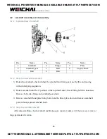 Предварительный просмотр 47 страницы WEICHAI WP4GNA Assembly/Disassembly Manual