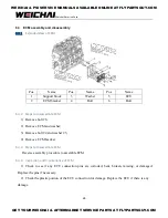 Предварительный просмотр 66 страницы WEICHAI WP4GNA Assembly/Disassembly Manual