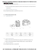 Предварительный просмотр 70 страницы WEICHAI WP4GNA Assembly/Disassembly Manual