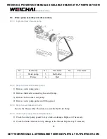 Предварительный просмотр 75 страницы WEICHAI WP4GNA Assembly/Disassembly Manual