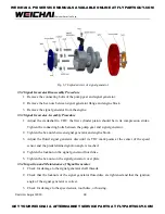 Preview for 19 page of WEICHAI WP6GNA Assembly/Disassembly Manual