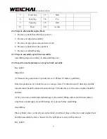 Предварительный просмотр 8 страницы WEICHAI WP6GTA Assembly/Disassembly Manual