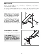 Предварительный просмотр 10 страницы WEIDER CLUB 190 T User Manual