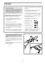 Предварительный просмотр 6 страницы WEIDER CLUB 8980 W User Manual