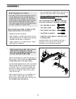 Preview for 6 page of WEIDER CLUB CLUB C670 User Manual