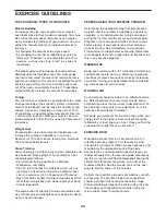 Preview for 20 page of WEIDER TECH WEBE9997.0 User Manual