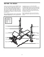 Предварительный просмотр 4 страницы Weider 0 831.150312 User Manual