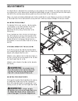 Предварительный просмотр 10 страницы Weider 0 831.150312 User Manual