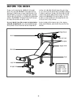 Предварительный просмотр 4 страницы Weider 130 User Manual