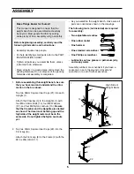 Предварительный просмотр 5 страницы Weider 130 User Manual