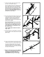 Предварительный просмотр 7 страницы Weider 130 User Manual