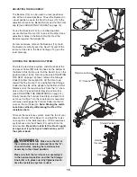 Preview for 15 page of Weider 1500e User Manual