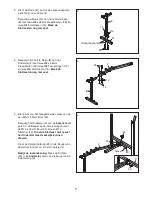 Предварительный просмотр 7 страницы Weider 170 Tc Bench (Dutch) Gebruiksaanwijzing