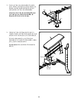 Preview for 8 page of Weider 190 Rx Bench (Spanish) Manual Del Usuario