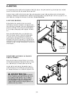 Preview for 11 page of Weider 190 Rx Bench (Spanish) Manual Del Usuario