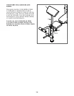 Preview for 12 page of Weider 190 Rx Bench (Spanish) Manual Del Usuario