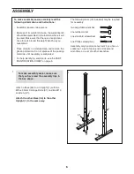 Preview for 6 page of Weider 190 Tc Bench Manual