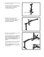 Предварительный просмотр 7 страницы Weider 195 Tc Bench (Dutch) Gebruiksaanwijzing