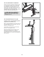 Предварительный просмотр 15 страницы Weider 195 Tc Bench (Dutch) Gebruiksaanwijzing