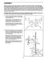 Preview for 5 page of Weider 2319 WG-8225 Manual