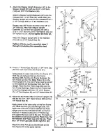 Preview for 9 page of Weider 2319 WG-8225 Manual