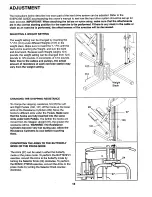 Предварительный просмотр 15 страницы Weider 2319 WG-8225 Manual