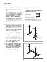 Preview for 6 page of Weider 240 Tc Bench (Dutch) Gebruiksaanwijzing