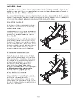 Preview for 13 page of Weider 240 Tc Bench (Dutch) Gebruiksaanwijzing