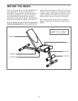 Preview for 4 page of Weider 29837.0 Manual