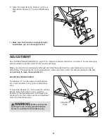 Preview for 9 page of Weider 29837.0 Manual