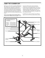 Preview for 4 page of Weider 30664.0 (French) Manuel De L'Utilisateur