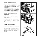 Preview for 22 page of Weider 30ct User Manual