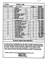 Preview for 4 page of Weider 420 Bench Manual