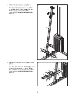 Предварительный просмотр 9 страницы Weider 4990 I (Dutch) Gebruiksaanwijzing