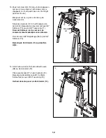 Предварительный просмотр 12 страницы Weider 4990 I (Dutch) Gebruiksaanwijzing