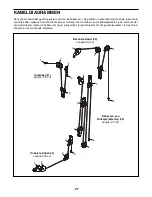 Предварительный просмотр 27 страницы Weider 4990 I (Dutch) Gebruiksaanwijzing