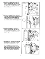 Предварительный просмотр 11 страницы Weider 7400 Weight Manual