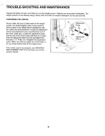 Preview for 19 page of Weider 7400 Weight Manual