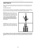 Preview for 29 page of Weider 831.14622.1 User Manual